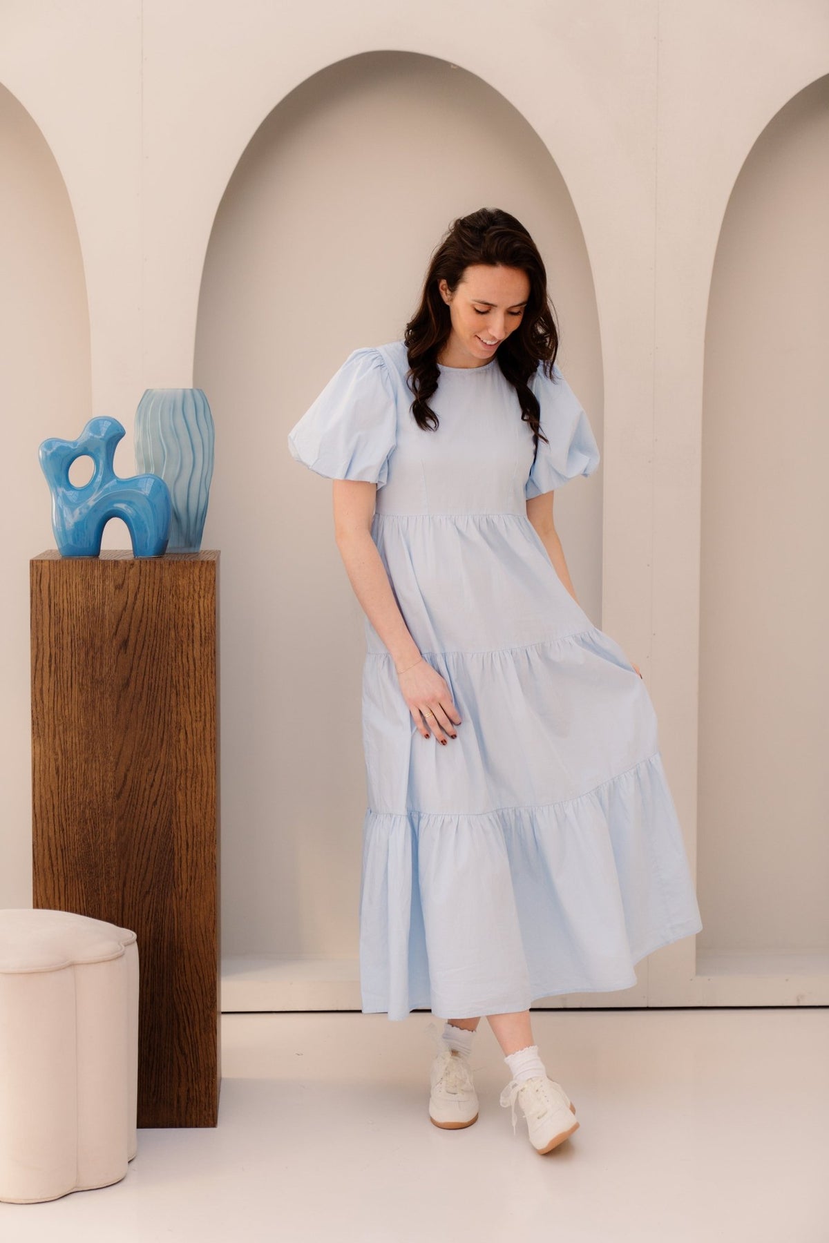 Yascolea ankle dress s. noos skyway - Bij Keesje - Y.A.S - Jurk