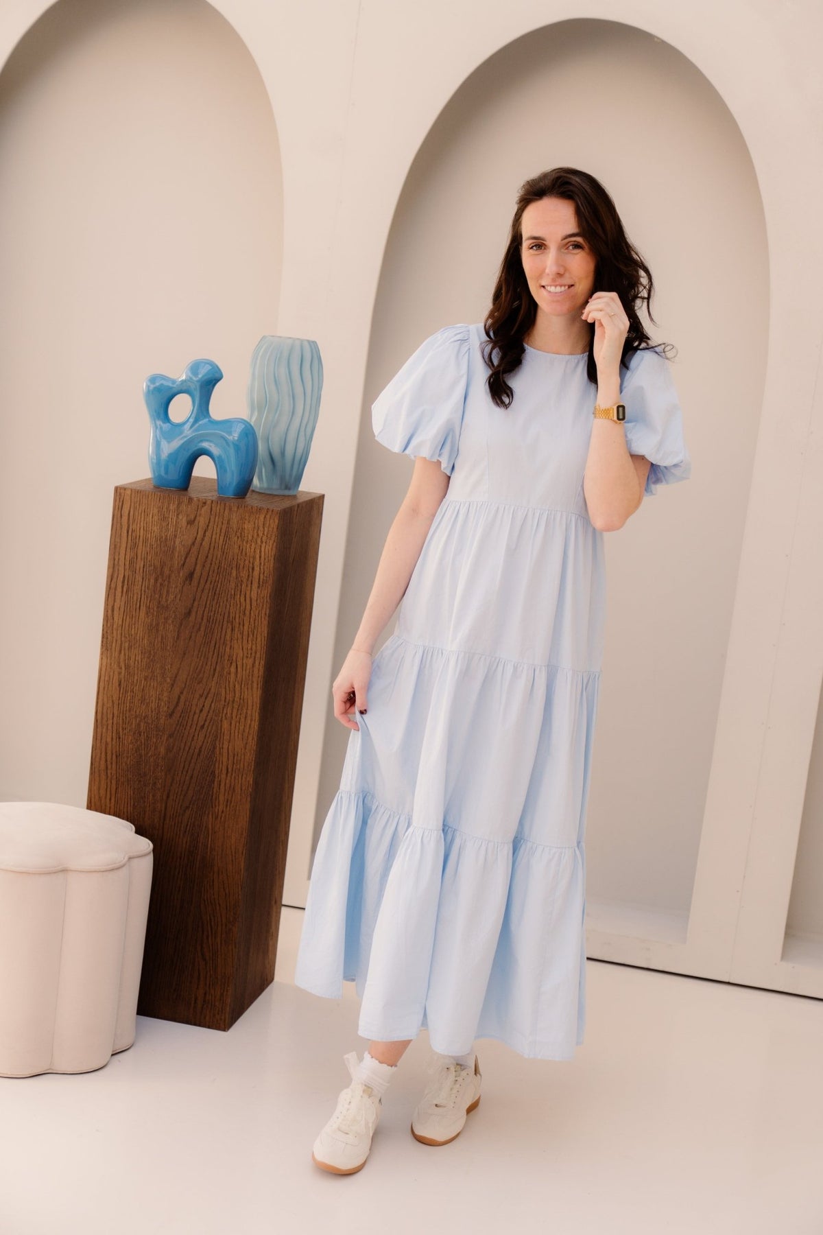 Yascolea ankle dress s. noos skyway - Bij Keesje - Y.A.S - Jurk