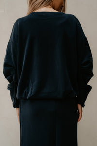 Yascoze sweater navy blazer - Bij Keesje - Y.A.S - sweater