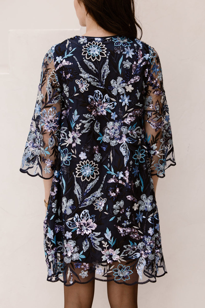 Yasfliky 3/4 Dress Sargasso Sea - Bij Keesje - Y.A.S