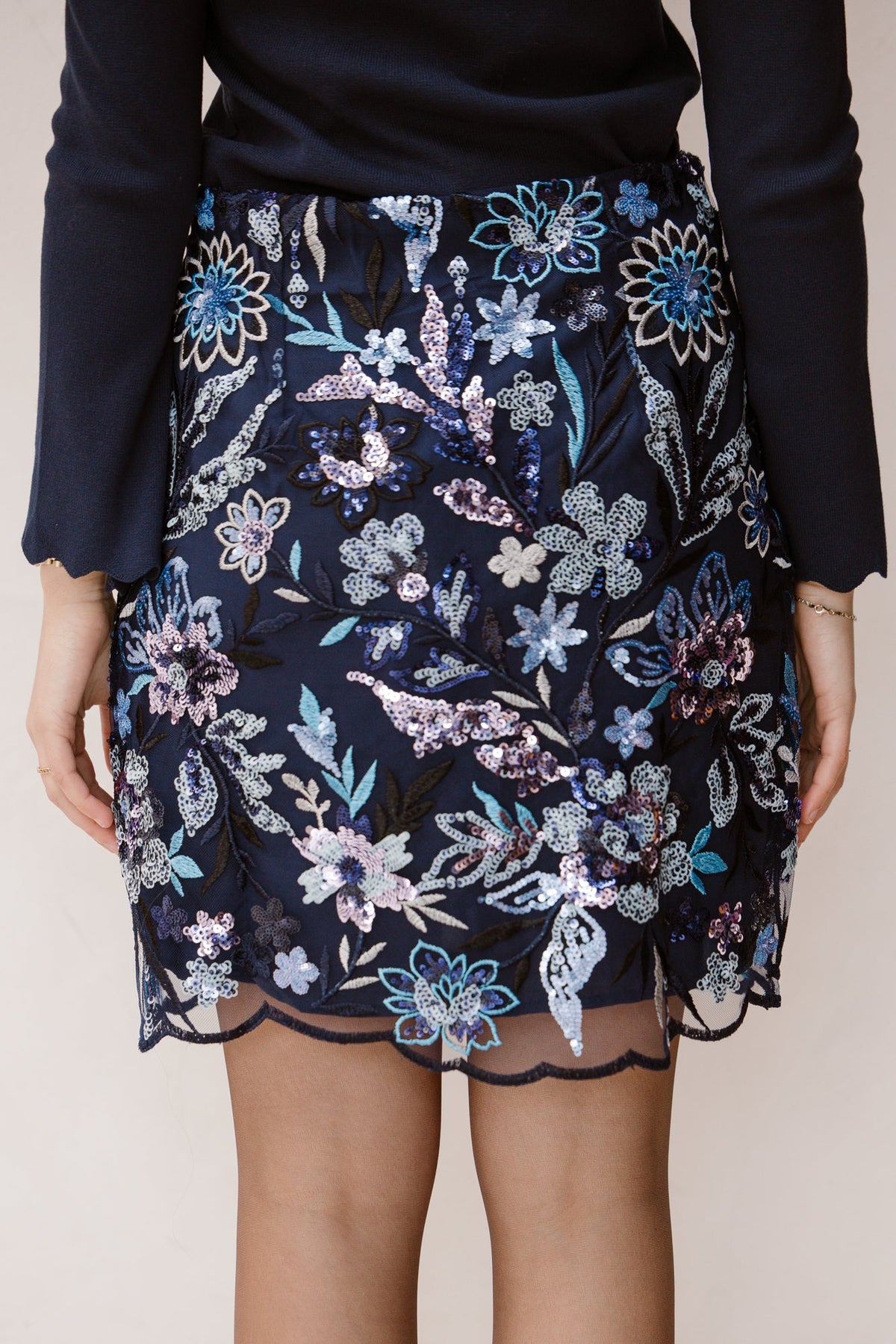 Yasfliky MW Skirt Sargasso Sea - Bij Keesje - Y.A.S