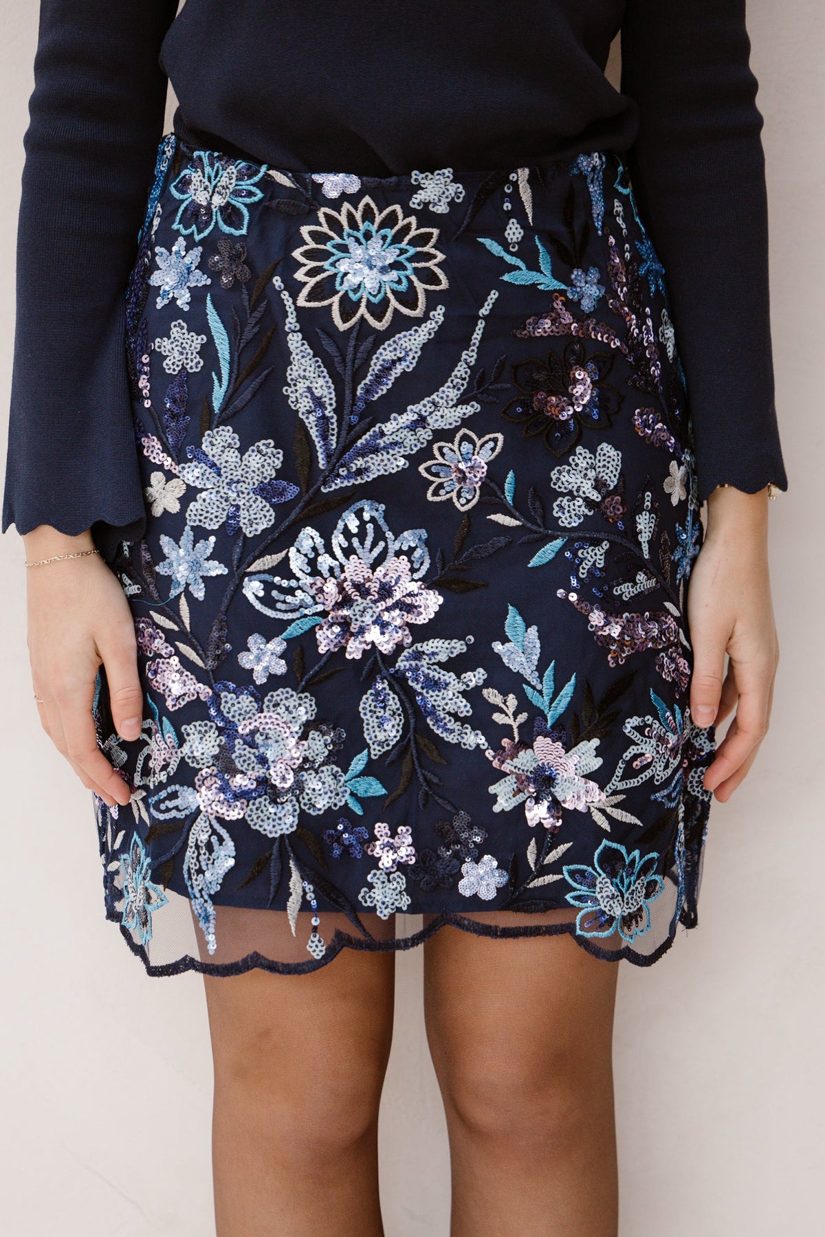 Yasfliky MW Skirt Sargasso Sea - Bij Keesje - Y.A.S