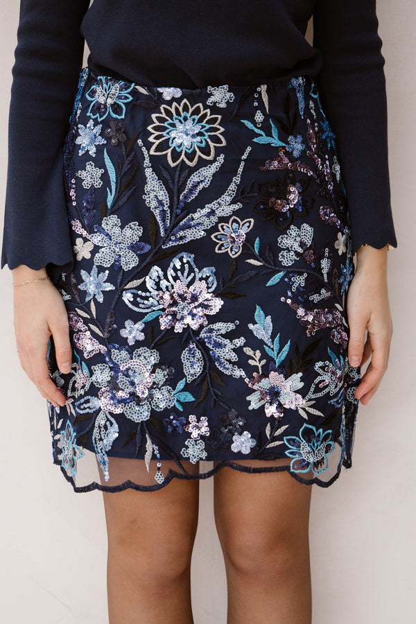 Yasfliky MW Skirt Sargasso Sea - Bij Keesje - Y.A.S