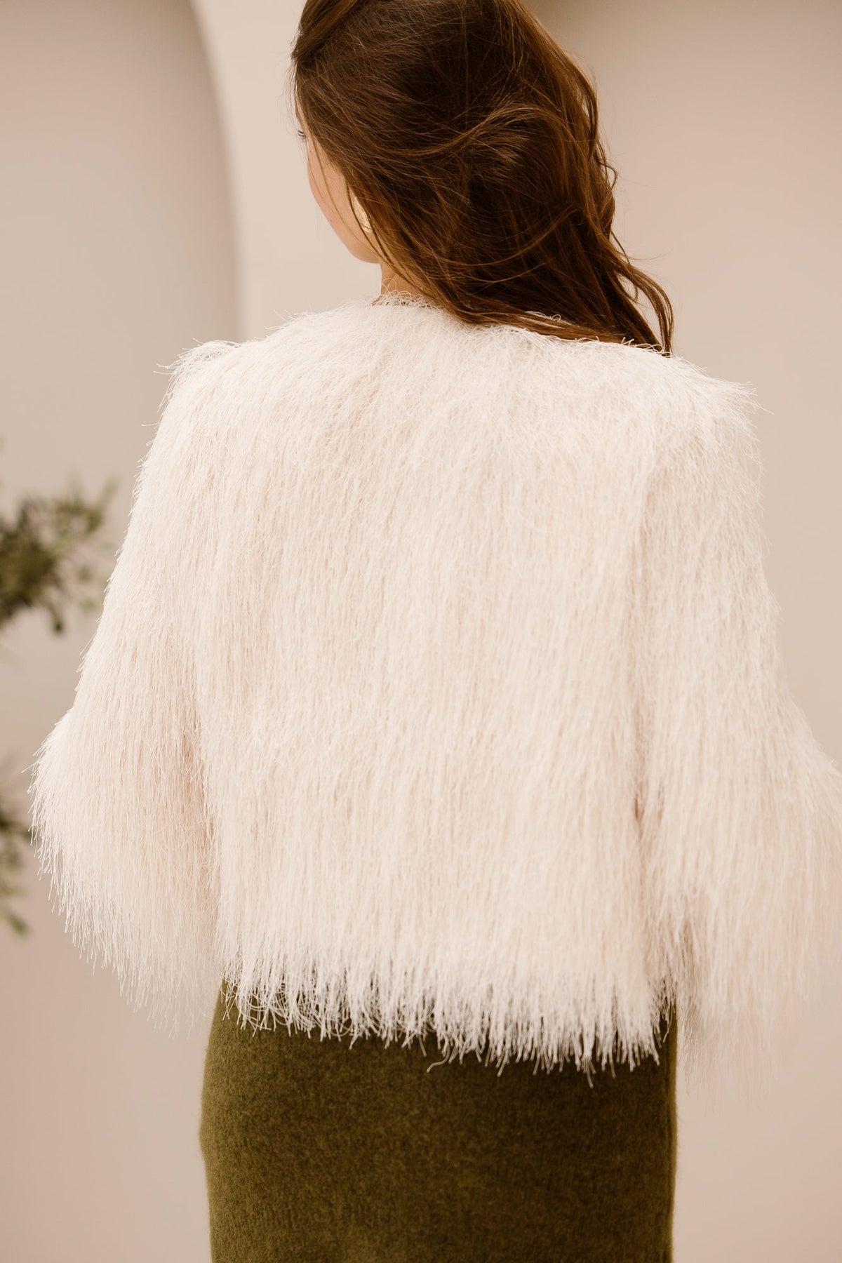 Yasfrikke LS Fringe jacket Pristine - Bij Keesje - Y.A.S - Jas