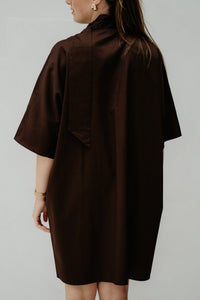 Yaskaren 3/4 Dress Coffee Bean - Bij Keesje - Y.A.S - Jurk