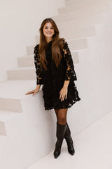 Yaskarly short dress black