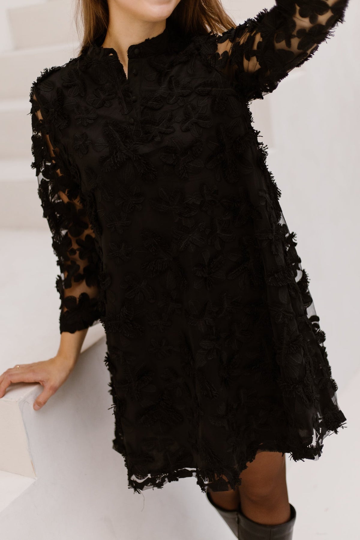 Yaskarly short dress black - Bij Keesje - Y.A.S - Jurk