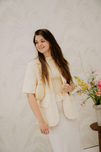 YASLikka 2/4 Tunnel Blazer Anise Flower - Bij Keesje - Y.A.S - blazer