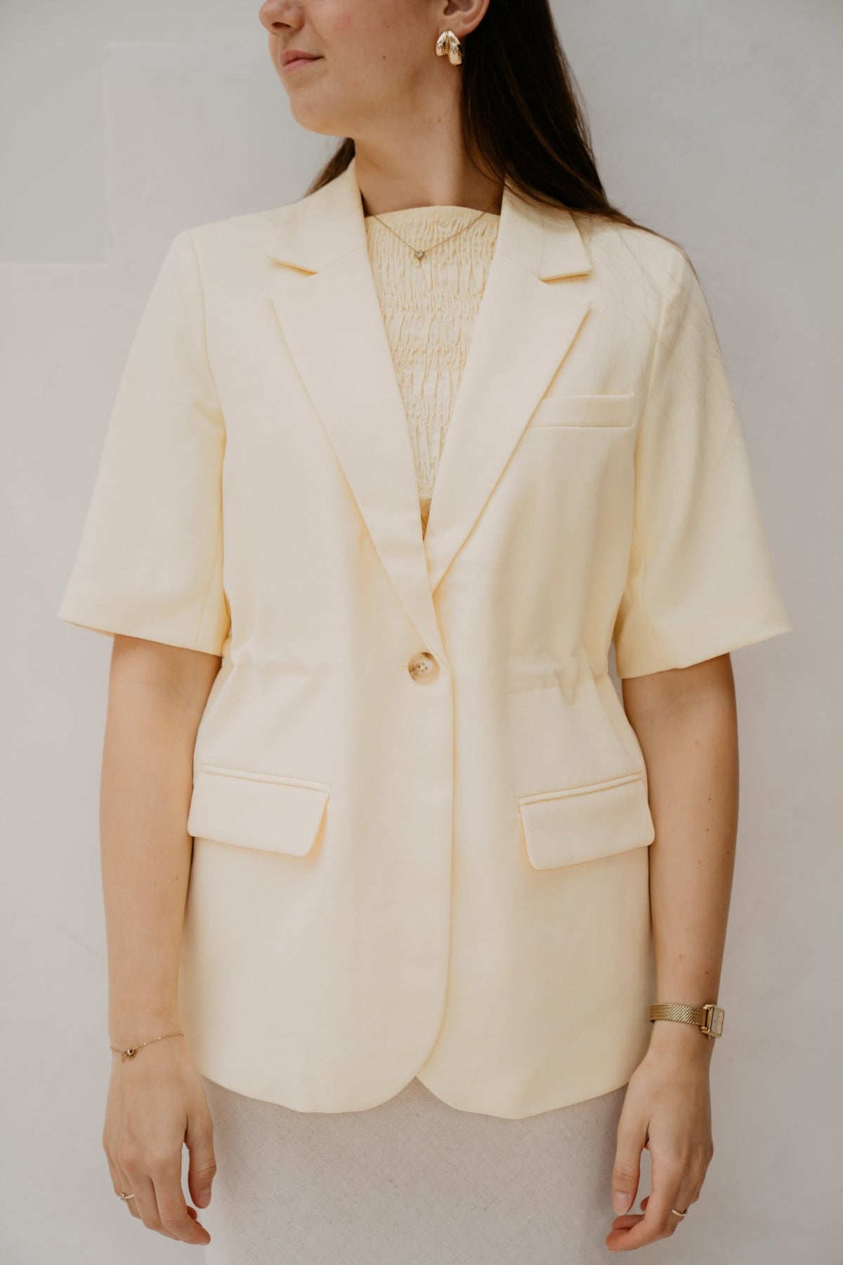 YASLikka 2/4 Tunnel Blazer Anise Flower - Bij Keesje - Y.A.S - blazer