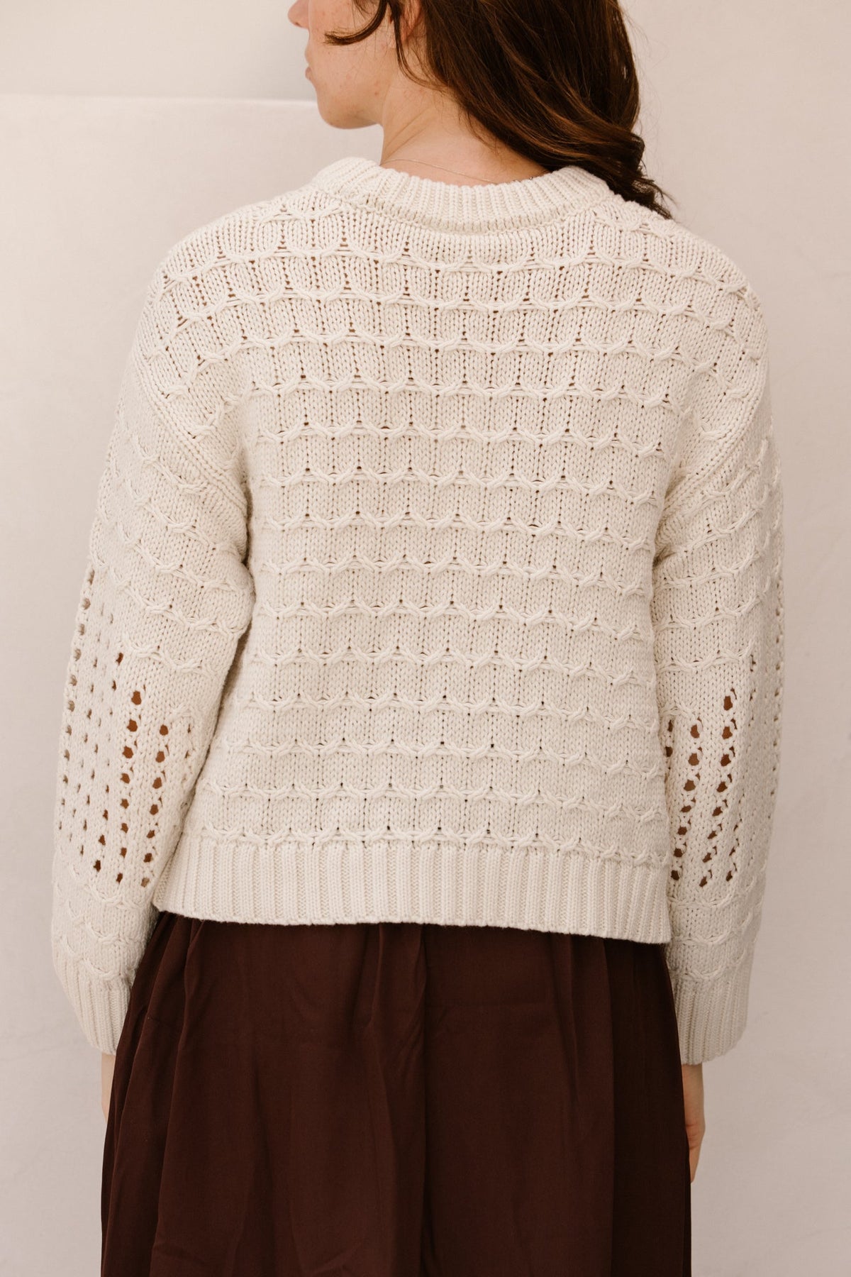 Yaslucci LS pullover birch - Bij Keesje - Y.A.S
