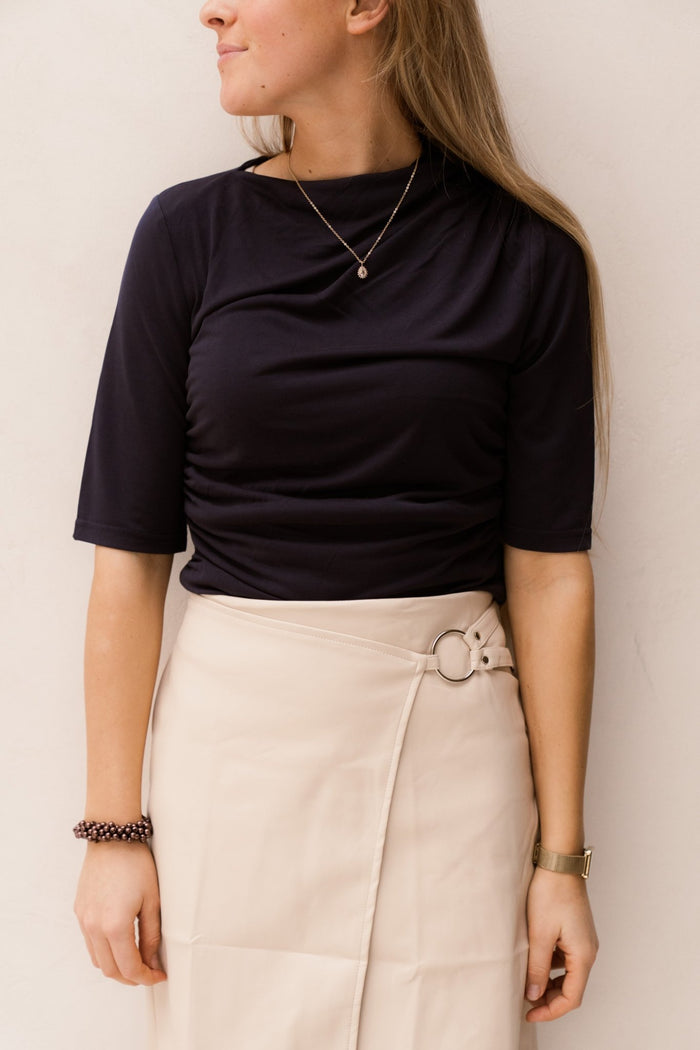 Yaslysa 2 - 4 top navy - Bij Keesje - Y.A.S