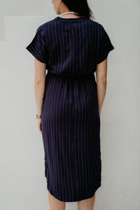 Yasmin stripes dress blue - Bij Keesje - Bij Keesje - Jurk