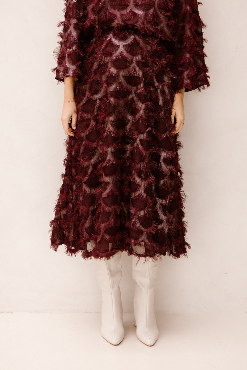 Yaspazilla hw skirt port royale metallic - Bij Keesje - Y.A.S