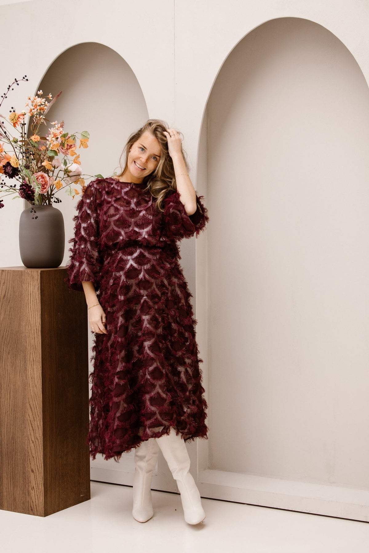 Yaspazilla hw skirt port royale metallic - Bij Keesje - Y.A.S