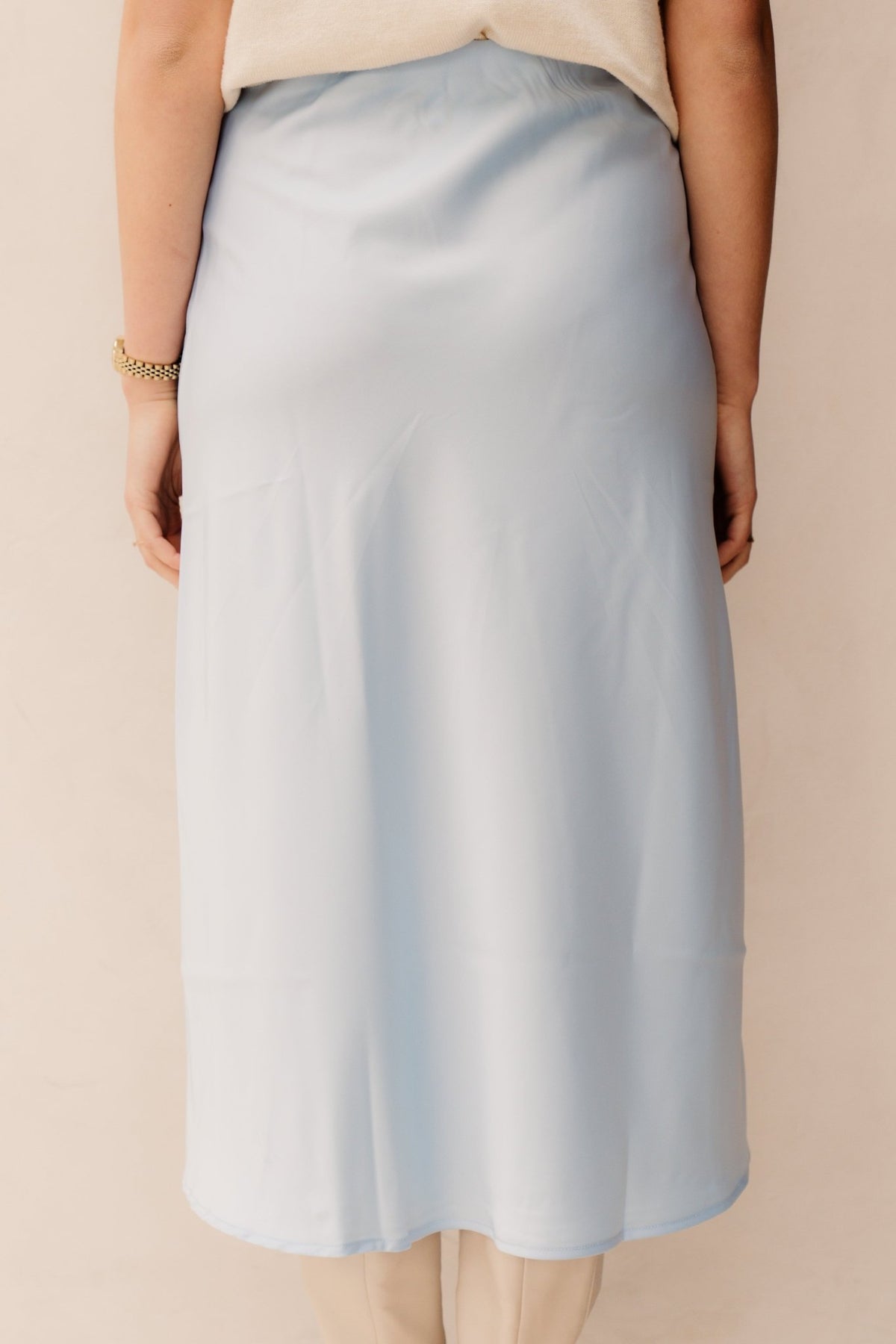 Yaspella HW Midi Skirt S. Noos Skyway - Bij Keesje - Y.A.S - Rok