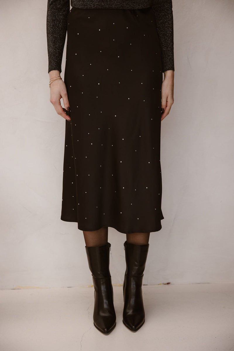 Yaspella midi skirt black - Bij Keesje - Y.A.S