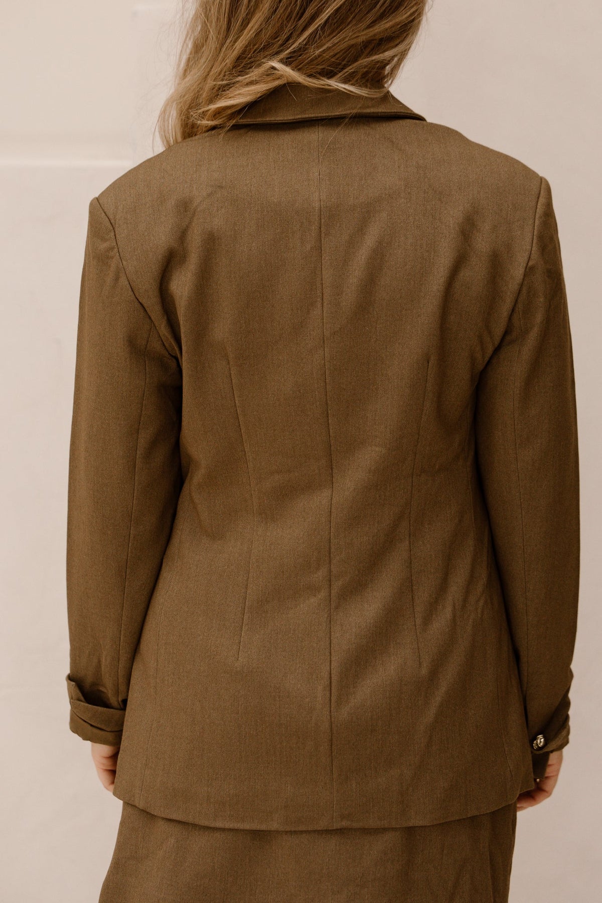 Yasrana blazer teak - Bij Keesje - Y.A.S
