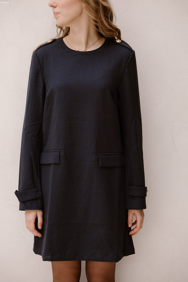 Yassaia LS tailoring dress - Bij Keesje - Y.A.S