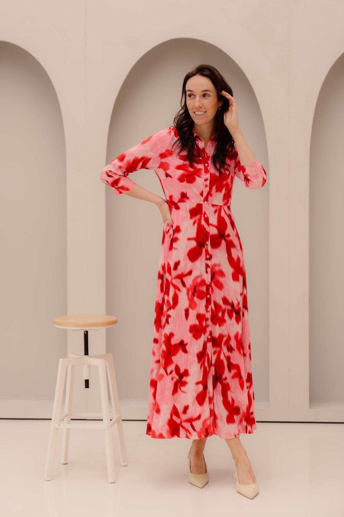 Yassavanna Long Shirt Dress Moonlite Mauve - Bij Keesje - Y.A.S - Jurk