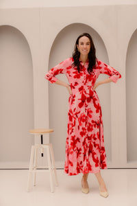 Yassavanna Long Shirt Dress Moonlite Mauve - Bij Keesje - Y.A.S - Jurk