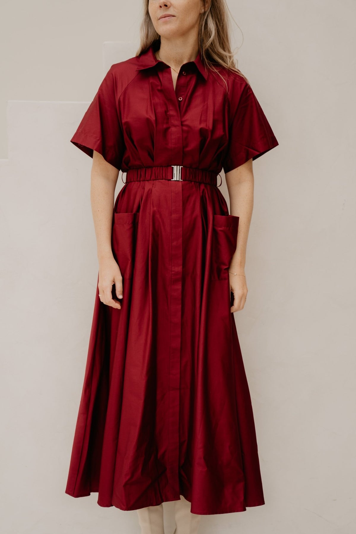 Yassimana SS Long Dress Rhododendron - Bij Keesje - Y.A.S - jurk