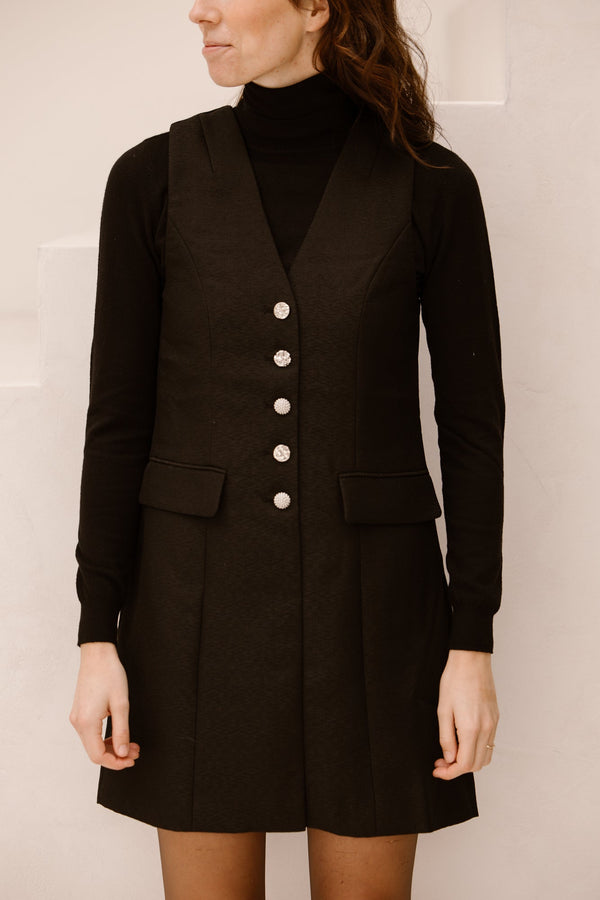 Yasspira spencer dress black - Bij Keesje - Y.A.S