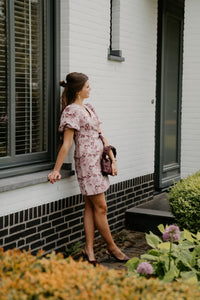 Yastania ss wrap pink lady - Bij Keesje - Y.A.S - Jurk