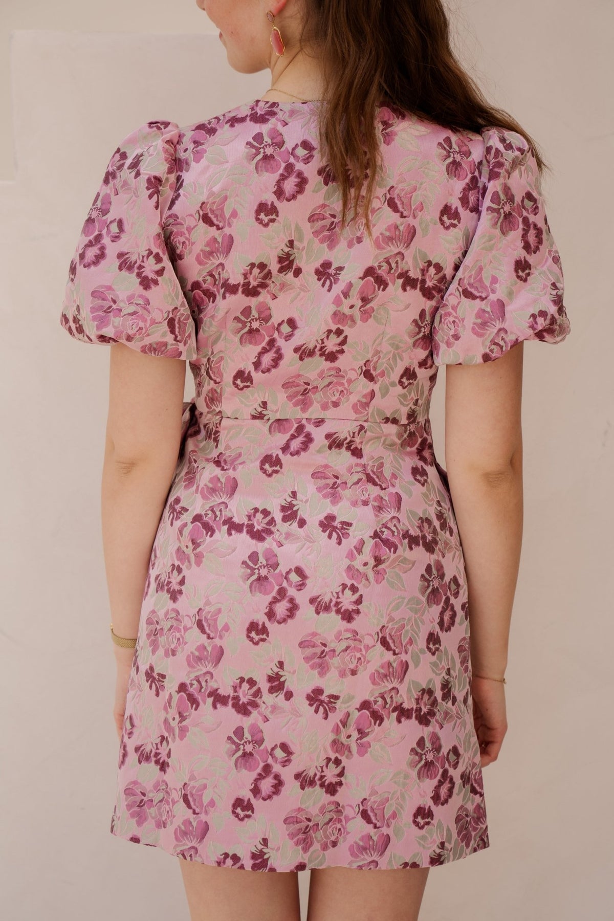 Yastania ss wrap pink lady - Bij Keesje - Y.A.S - Jurk