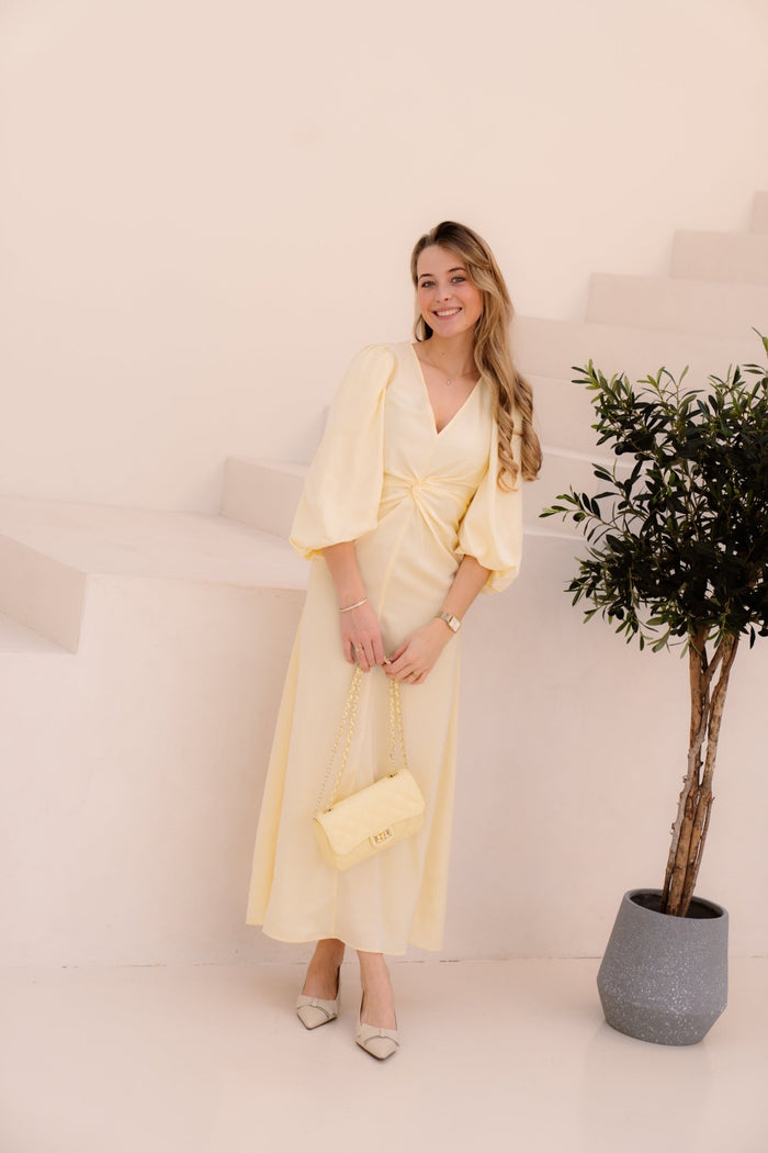 Yasthea Long Dress Anise Flower - Bij Keesje - Y.A.S - Jurk