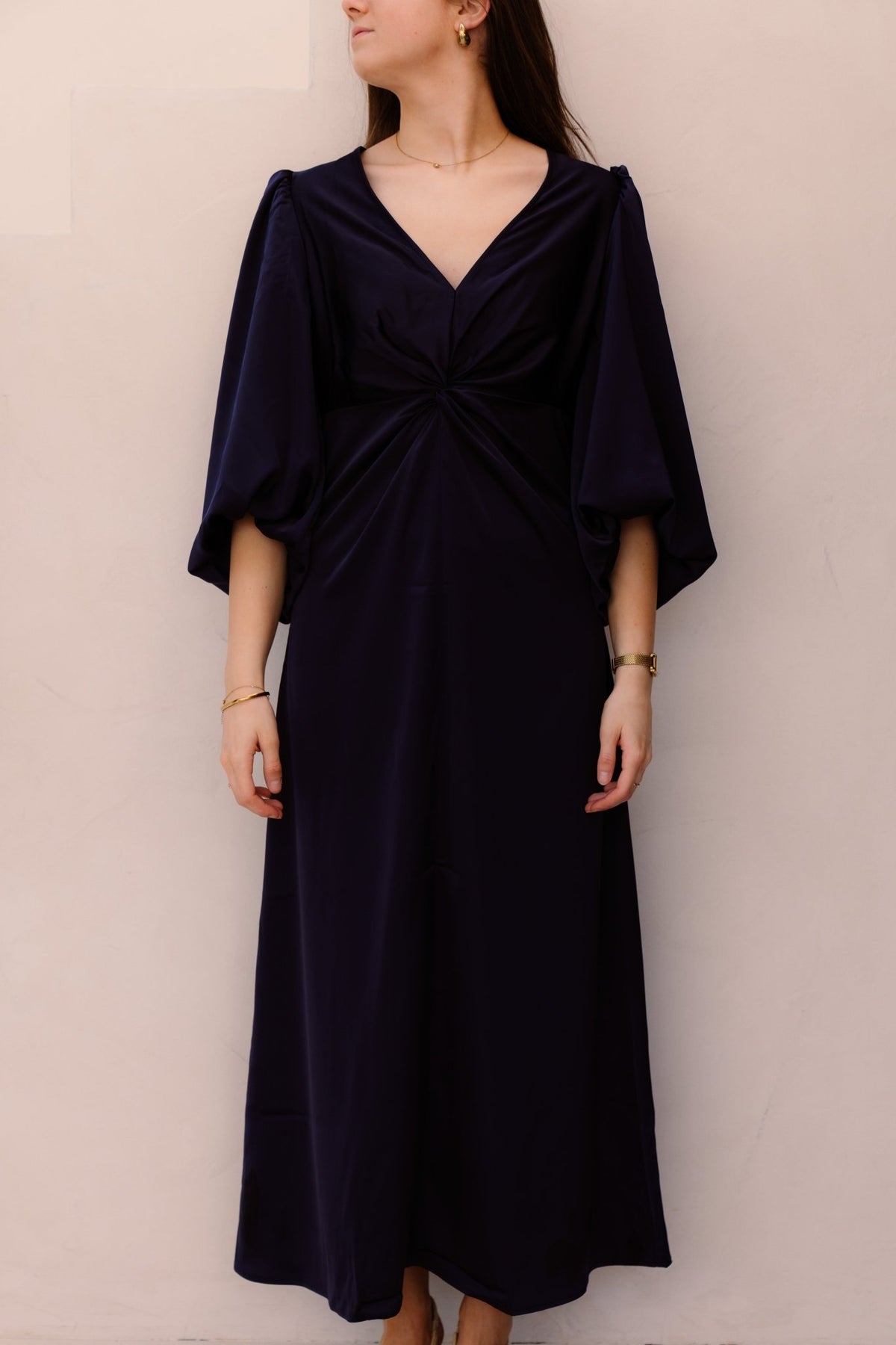 Yasthea Long Dress Evening Blue - Bij Keesje - Y.A.S - Jurk