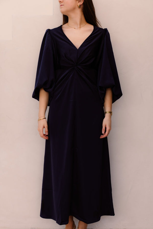 Yasthea Long Dress Evening Blue - Bij Keesje - Y.A.S - Jurk