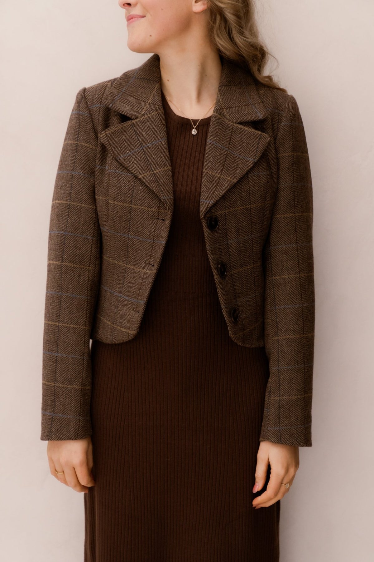 Yasthela ls wool blend short jacket new - Bij Keesje - Y.A.S