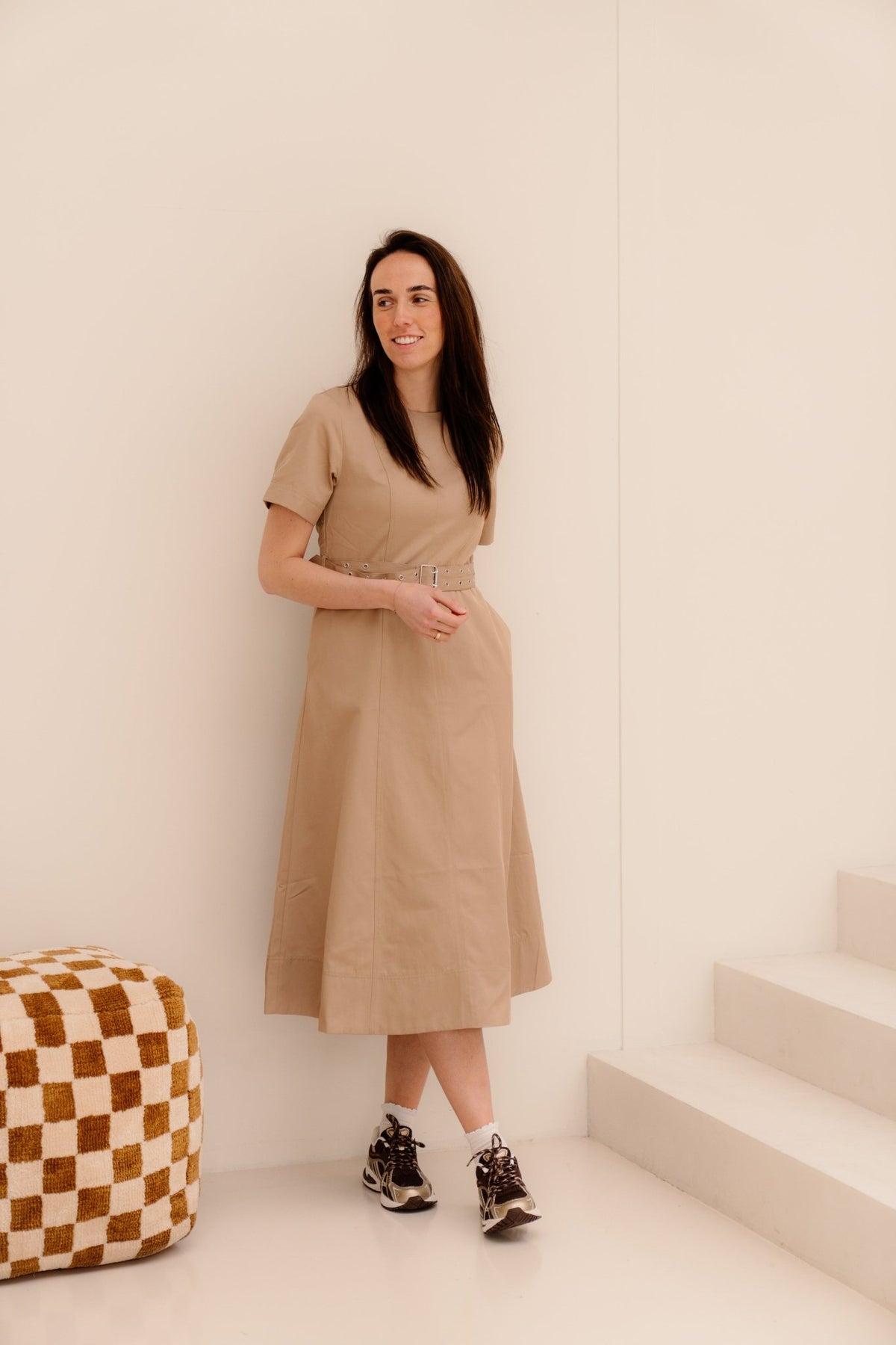 Yastimala SS Long Dress Incense - Bij Keesje - Y.A.S - Jurk