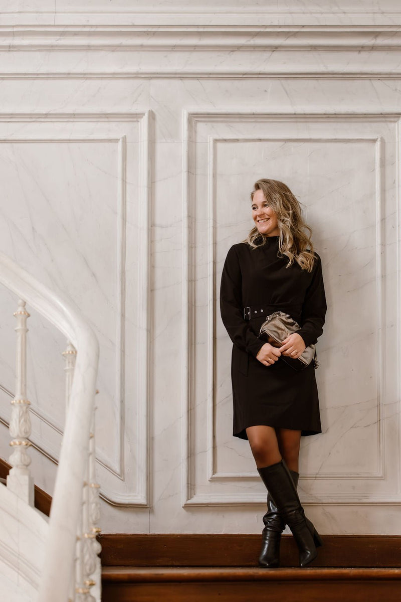 Yastumino LS dress black - Bij Keesje - Y.A.S