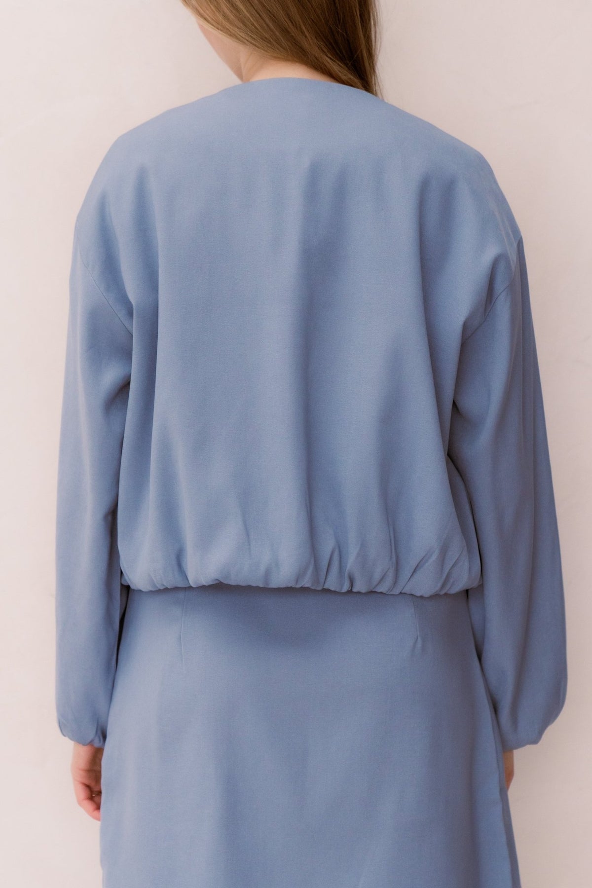 Yenna bomber jasje blauw - Bij Keesje - Bij Keesje