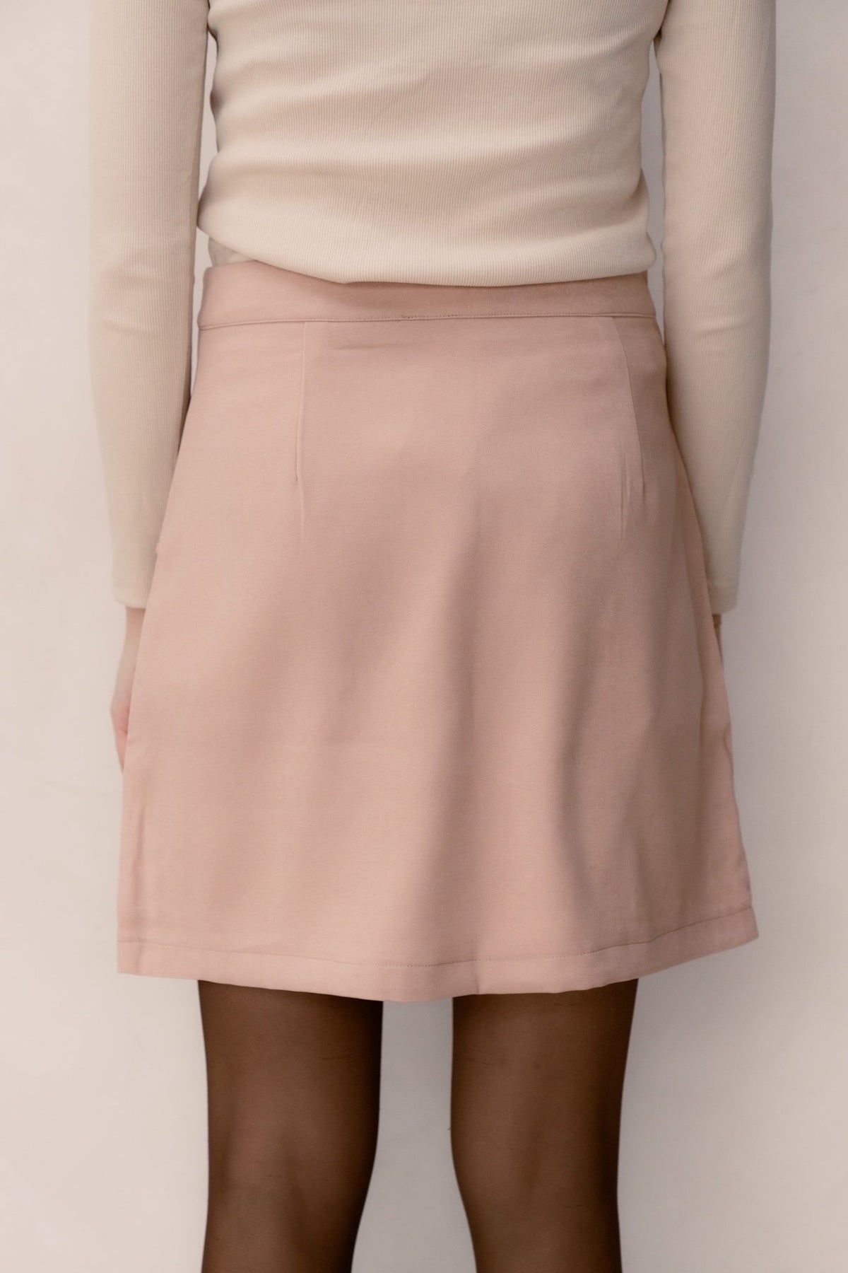 Yenna rok camel - Bij Keesje - Bij Keesje