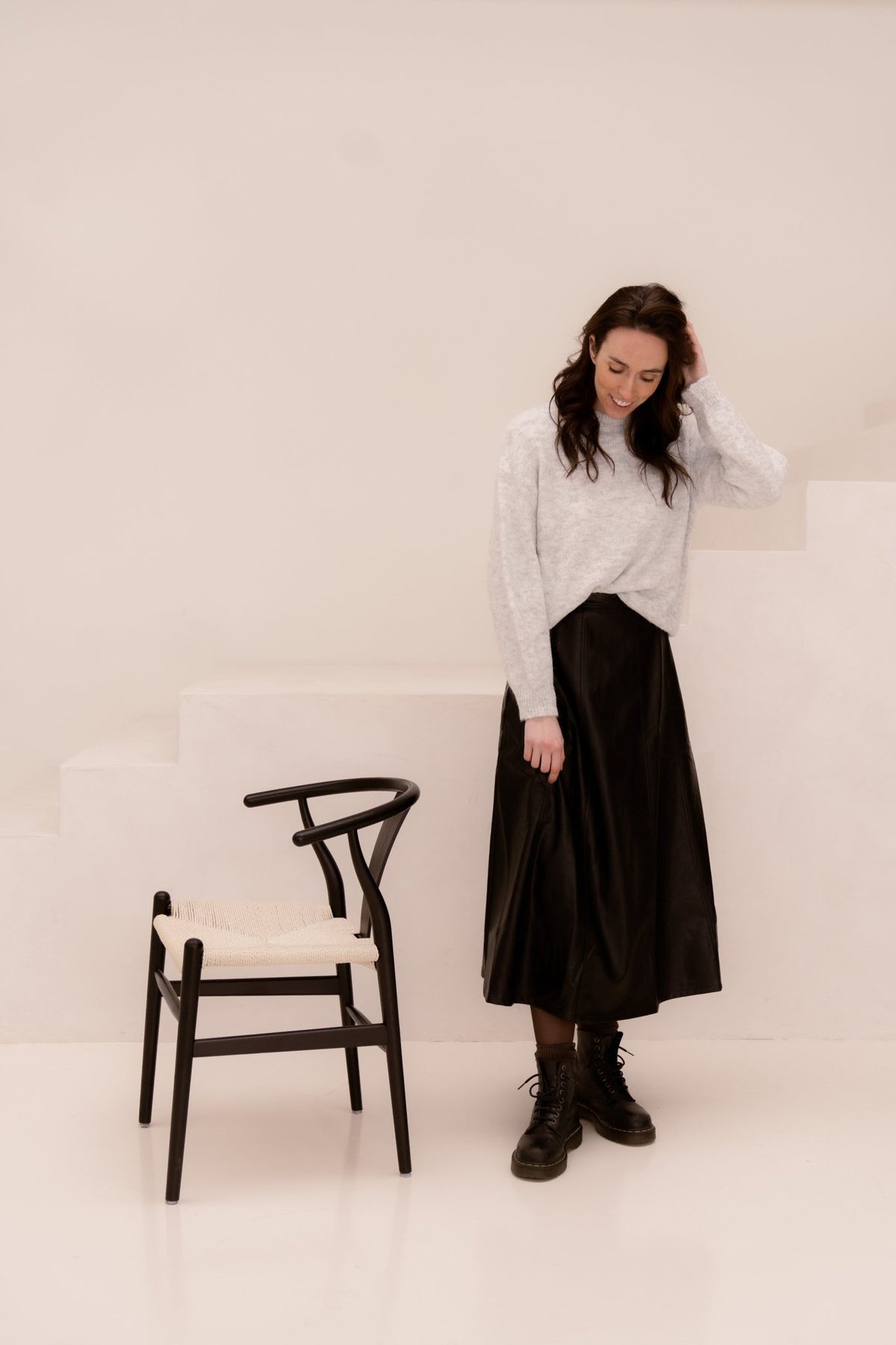 Yenthe trui grijs - Bij Keesje - Bij Keesje