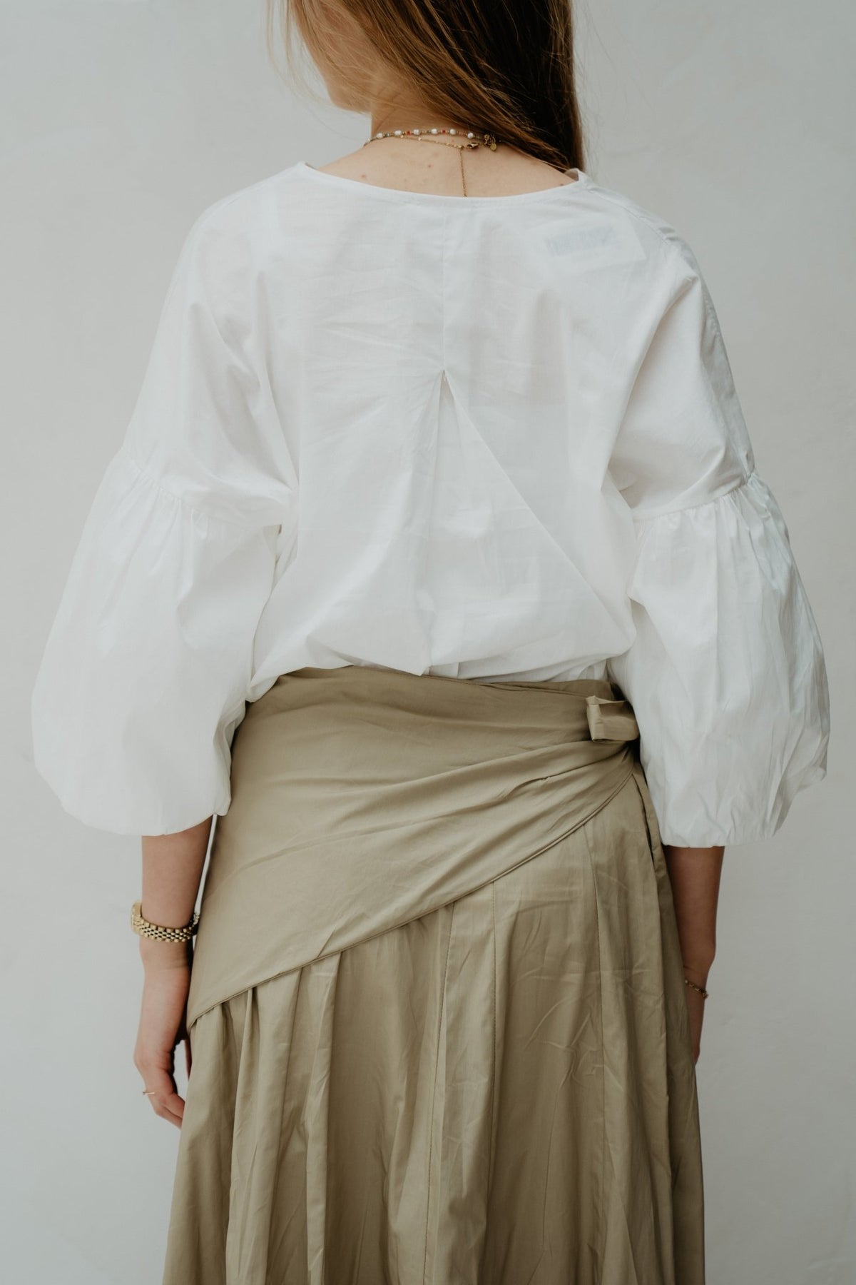 Yfke blouse white - Bij Keesje - Bij Keesje - Blouse