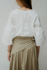 Yfke blouse white - Bij Keesje - Bij Keesje - Blouse