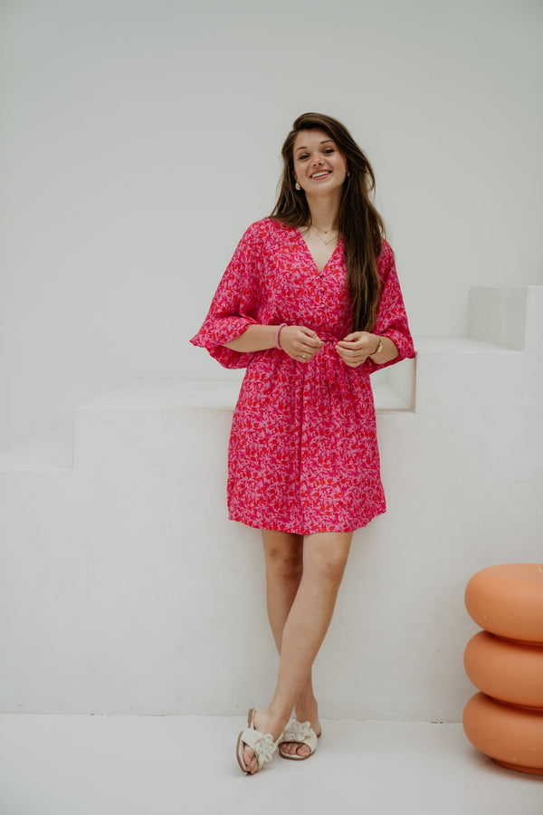 Yitty dress red - Bij Keesje - Bij Keesje - Jurk