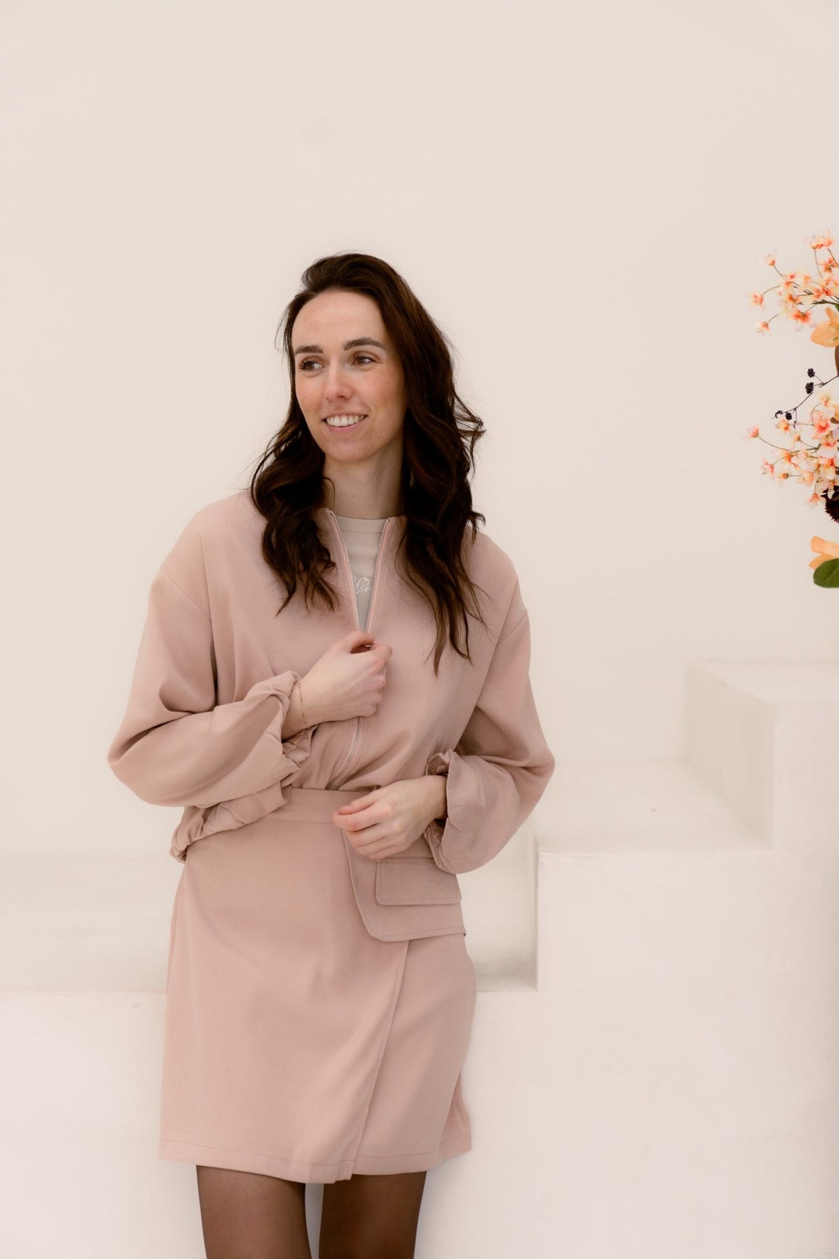 Ylse Paris shirt beige - Bij Keesje - Bij Keesje