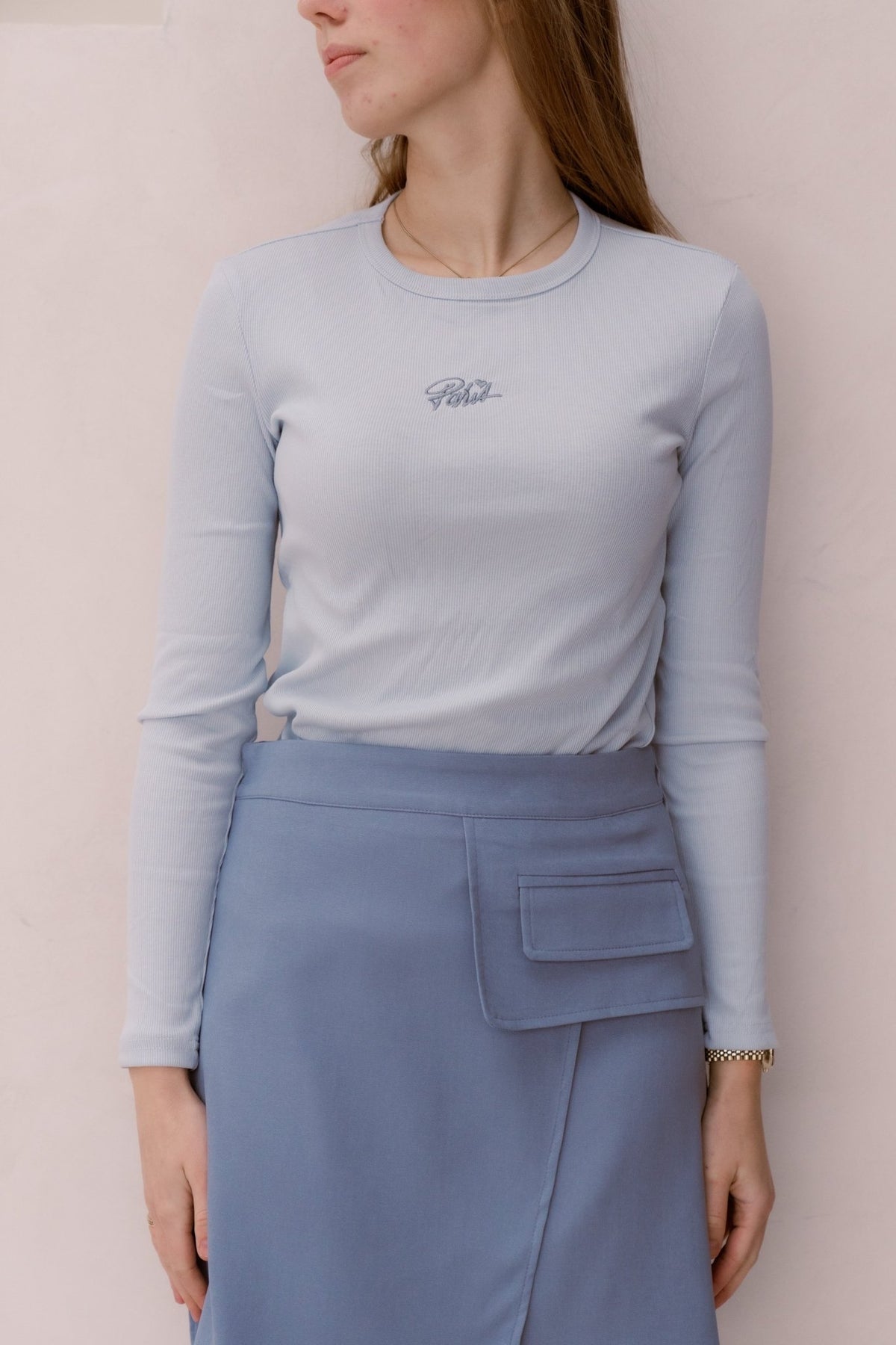 Ylse Paris shirt blauw - Bij Keesje - Bij Keesje