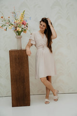 Yuna dress beige