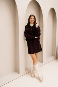 Yve Skirt Deep Purple - Bij Keesje - FLURESK