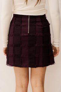 Yve Skirt Deep Purple - Bij Keesje - FLURESK