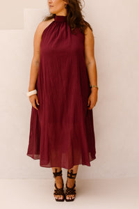 Zaar dress bordeaux - Bij Keesje - Bij Keesje - jurk