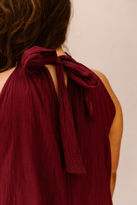 Zaar dress bordeaux - Bij Keesje - Bij Keesje - jurk