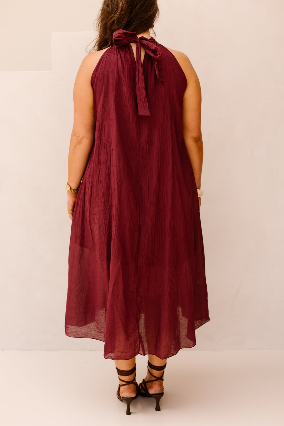 Zaar dress bordeaux - Bij Keesje - Bij Keesje - jurk