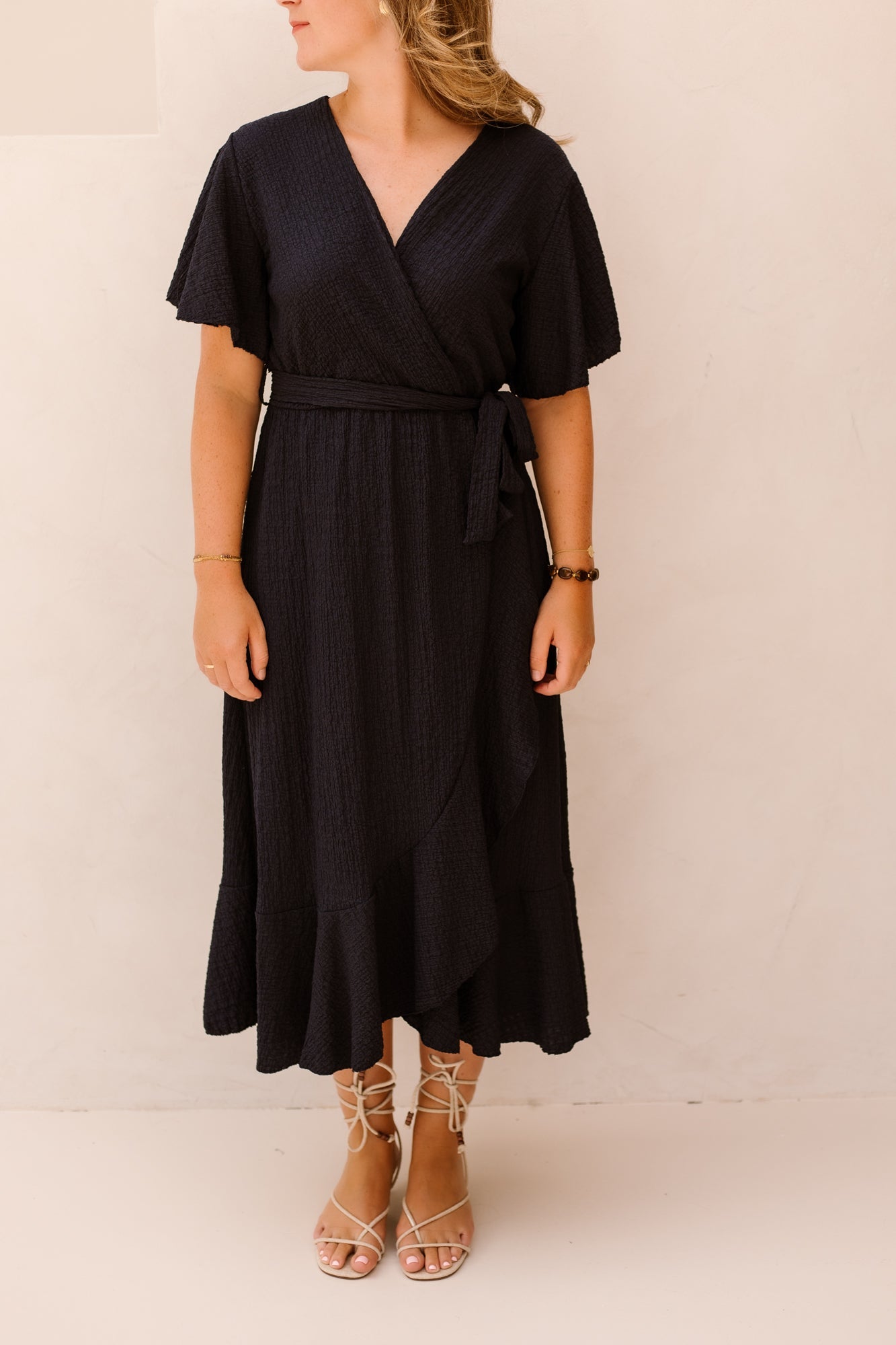 Zaira dress darkblue - Bij Keesje - Bij Keesje - Jurk