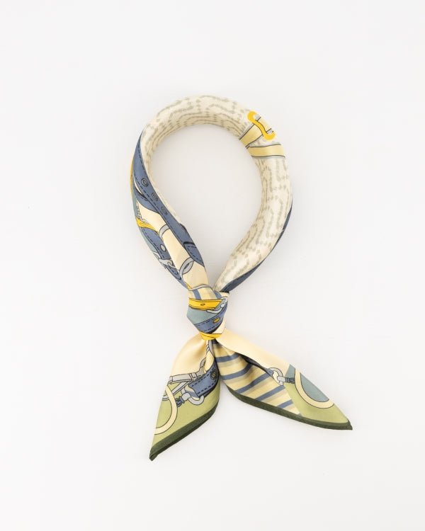 Zaya zijde sjaaltje belt print - Bij Keesje - Bij Keesje